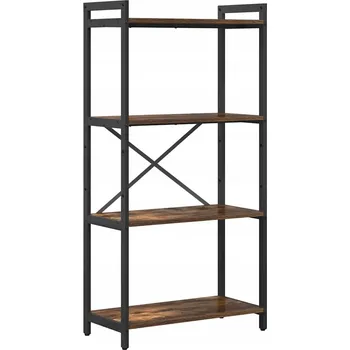 Knihovna Police dřevěná VidaXL 60 x 30 cm dub wenge