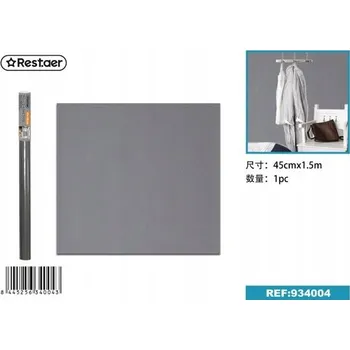 Tapeta Šedá Samolepicí Tapeta 45 cm x 1,5 m - Vysoká Kvalita