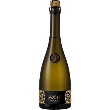 Nápoj Pinot blanc Sekt 2021, šumivé víno, Rodinné vinařství Košut, extra brut