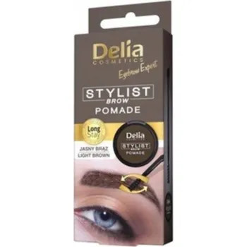 Tužka na obočí DELIA Eyebrow Expert pomáda na obočí 5.0 světle hnědá 4 ml