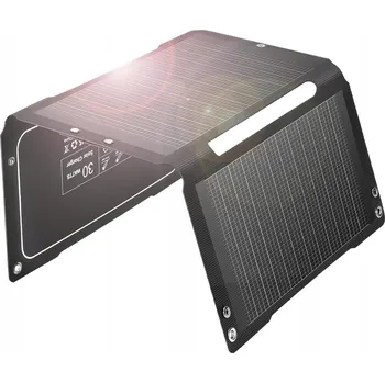 IP kamera BigBlue SolarPowa Přenosná Solární Nabíječka 30W Stojan Voděodolná IP65