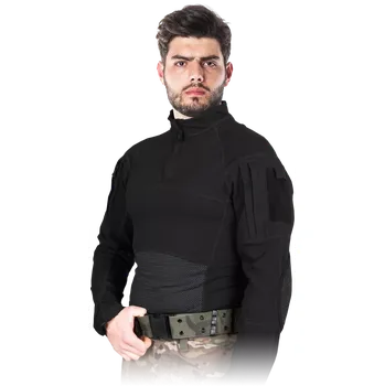 Rybářské oblečení Tactical Guard OSPREY Flexibilní Tričko Dlouhý Rukáv Black