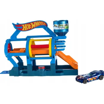 autodráha Autodráha Hot Wheels City Turbo Jet Myčka aut FJN35