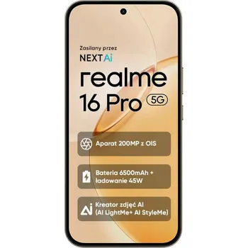 Mobilní telefon Smartphone Realme 16 Pro 8 GB / 256 GB 5G zlatý