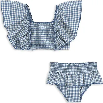 Dámské plavky Dvoudílné dětské plavky Konges Sløjd FRESIA BIKINI GRS KS104830.PPY2 modrá 55X, vel. 104