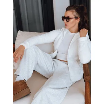 Dámská mikina Dámská mikina s kapucí bílá FashionStreet BY1555 XL