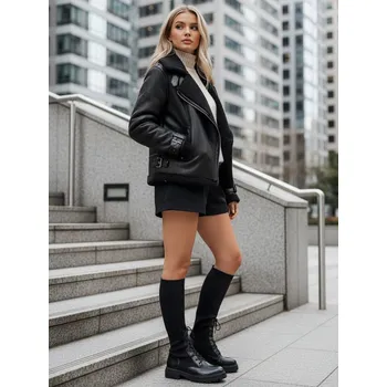 Dámské polobotky Dámské ponožkové boty černé FashionStreet ZY1014 38