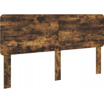 Čelo postele s čelo Kouřový dub 200 cm Kompozitní dřevo