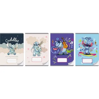 Sešit Sešit A5 s motivem Lilo a Stitch Beniamin, linkovaný, 16 listů