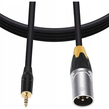 Audio kabel Kabel XLR - jack 3,5 mm BC MASTER BCM-TRRXL15 4,5 m