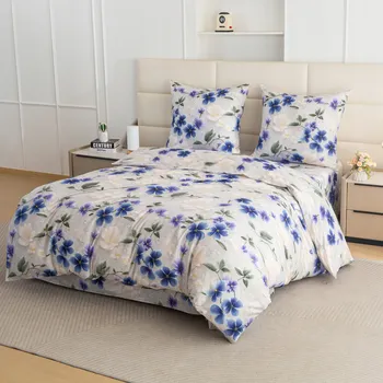 Povlečení SADA POVLEČENÍ 3-DÍLNÁ PŘIKRÝVKA 160 x 200 CM +2 POVLEČENÍ 70 x 80 CM