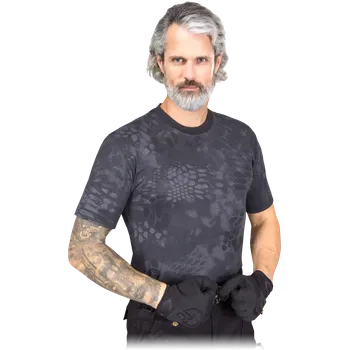 Rybářské oblečení Reis Tactical Guard TARNUNG Tričko Black/Camo