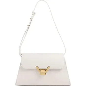 Kabelka Coccinelle Dew luxe kožená kabelka bílá + doprava zdarma