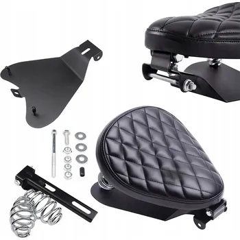 Moto sedlo Solo sedlo motocyklu s pružinovým držákem pro Harley Sportster