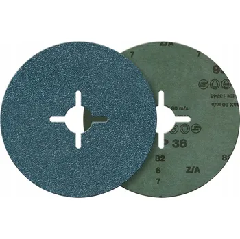 Brusný kotouč Fortis Brusný fibrový kotouč zirkonový 180mm zrnitost 60
