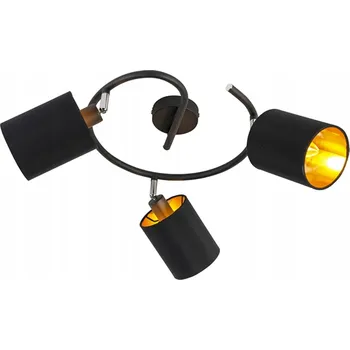 IP kamera Stropní reflektor kulatý QAZQA černý