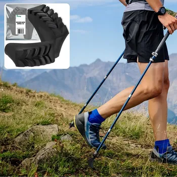 Trekingová hůl KONCOVKY NA HOLE NORDIC WALKING TREKINGOVÉ BOTIČKY GUMOVÉ NÁVLEKY 10X