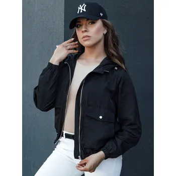 Dámská přechodná bunda s kapucí BELIJ černá FashionStreet TY4470 S