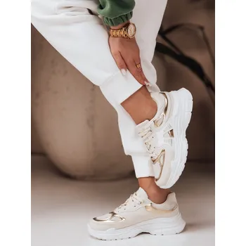 Dámské tenisky Dámské sportovní tenisky AURAVIBE beige FashionStreet ZY0620 39