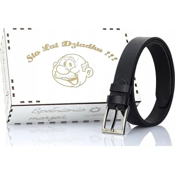 Opasek Gracio černý pásek - muž