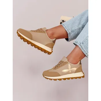 Dámské tenisky Dámské sportovní tenisky FLEXIMOT beige FashionStreet ZY0905 37