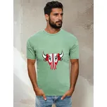 FashionStreet pánské světle zelené tričko RX4930 XXL