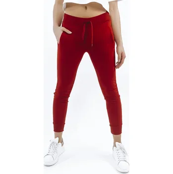 Dámské tepláky FITS červené UY0537 XL