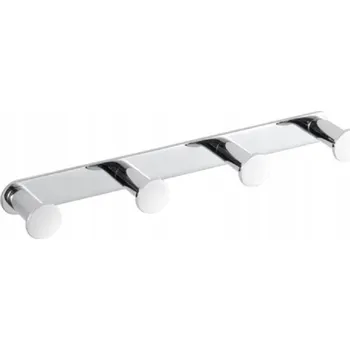 Věšák Háček na hmoždinky Stella stříbrný