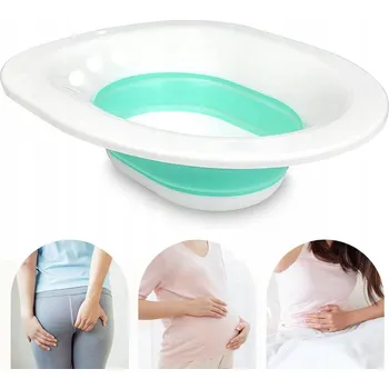 Bidetová sprška na WC sedátko - bidetová nástavba na toaletu, skládací, lehká