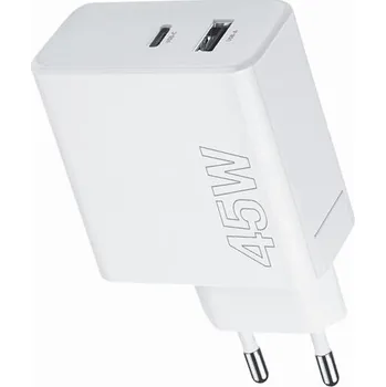 Rychlá nabíječka 45W samotná kostka 2 vstupy pro Samsung Galaxy A56 5G