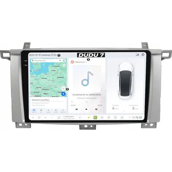GPS navigace GPS NAVIGACE RÁDIO TOYOTA LAND CRUISER J100 2002-2007 ANDROID QLED