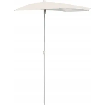 Slunečník Klasický slunečník VidaXL bílý 180 x 1 cm