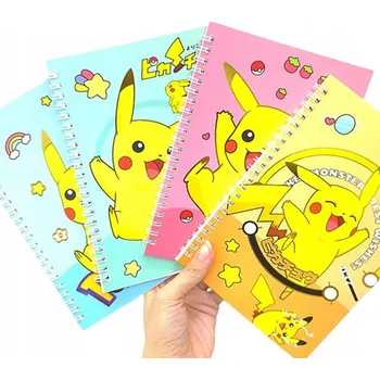 Sešit Sešit linkovaný A5 PIKACHU Jelly Pens 60 listů