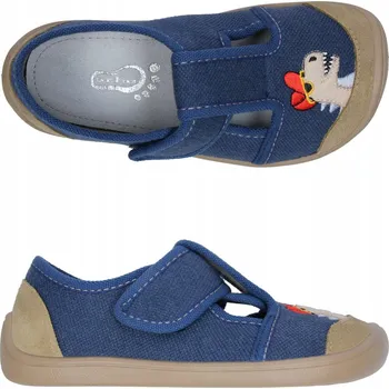 Dívčí bačkory Dětské papuče 3F na suchý zip, vícebarevné, velikost 29