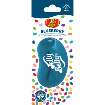 Vůně do auta Jelly Belly 3D Air Freshener Blueberry - Borůvky