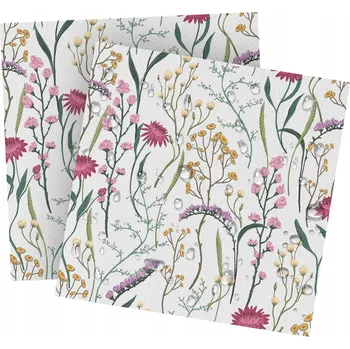 Oxford Látka 1M Květiny Metráž Velkoobchod Codura Voděodolná MIX