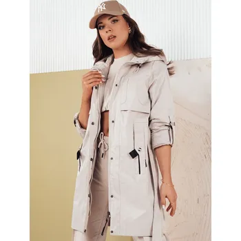 Dámská přechodná bunda parka NOLES šedá FashionStreet TY4279 M