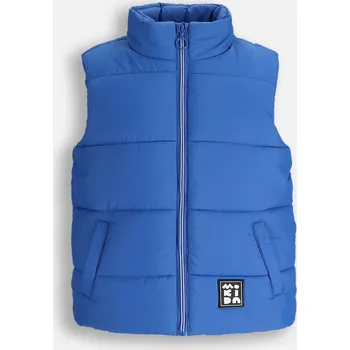 Dámská vesta Chlapecká péřová Vesta modrá 122 Mokida ZM5