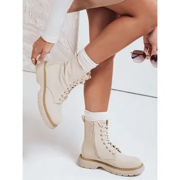 Dámské polobotky Dámské boty MOONSTONE beige FashionStreet ZY0367 38