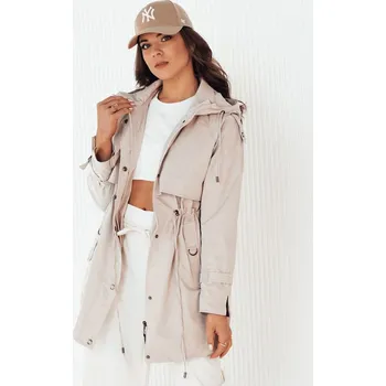 Dámská přechodná bunda parka BRENS ecru FashionStreet TY4229 M