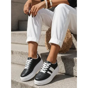 Dámské tenisky Dámské černé tenisky FashionStreet ZY1395 40