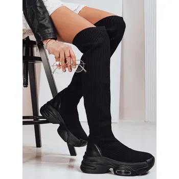 Dámské polobotky Dámské ponožkové boty černé FashionStreet ZY1321 36