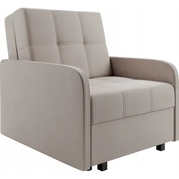 Křeslo Rozkládací křeslo DRD Group béžové látkové s funkcí spaní