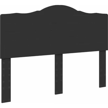 Čelo postele s čelem Černý Dub 150 cm Materiál na bázi dřeva