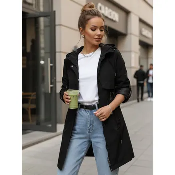 Dámská bunda Dámská přechodná bunda parka černá FashionStreet TY5554 XL