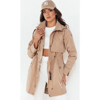 Dámská přechodná bunda parka BRENS béžová FashionStreet TY4232 M
