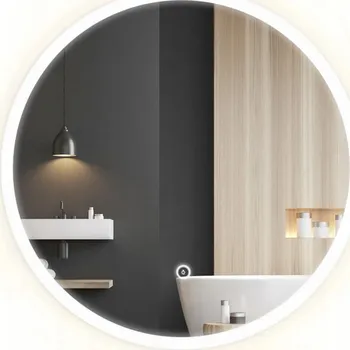 Zrcadlo Zrcadlo Tutumi nástěnné kulaté rám plast 500 x 500 mm