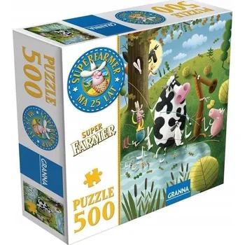 Puzzle PUZZLE 500 DÍLKŮ SUPERFARMÁŘ GRANNA