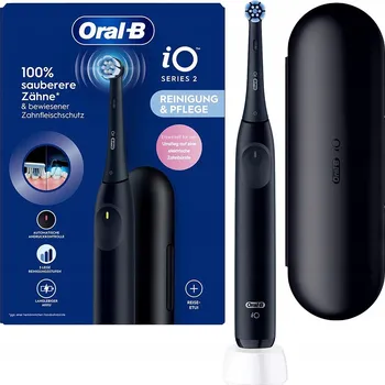Elektrický zubní kartáček Elektrický zubní kartáček Oral-B iO Series 2 černý, rotačně-pulzační