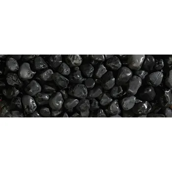 Tuhé palivo Mramorové valounky Nero Ebano, 25-40 mm, 600 kg